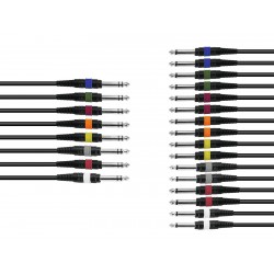 Cablu snake 8xJack 6.3mm la 16xJack 6.3mm, mono 15m, Omnitronic 30304758