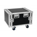 Flightcase/rack Profi KM 6U 55cm cu roti, Roadinger 30109190