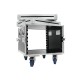 Flightcase/rack Profi KM 6U 55cm cu roti, Roadinger 30109190