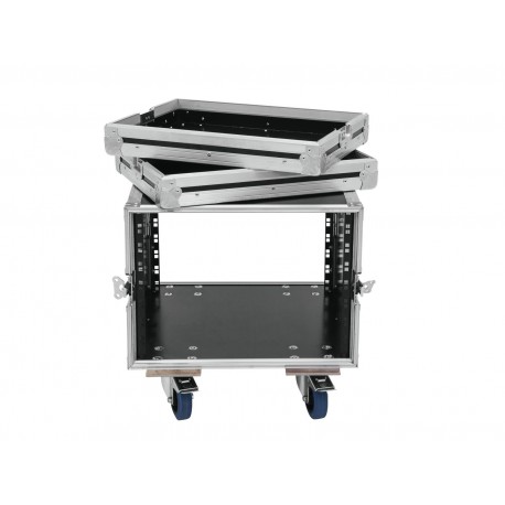 Flightcase/rack Profi KM 6U 55cm cu roti, Roadinger 30109190