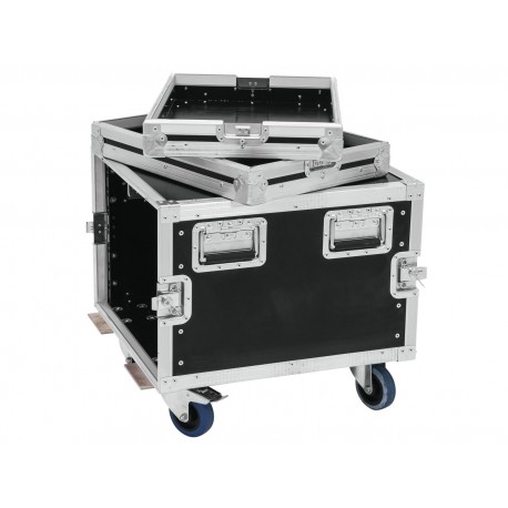 Flightcase/rack Profi KM 6U 55cm cu roti, Roadinger 30109190