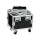 Flightcase/rack Profi KM 8U 55cm cu roti, Roadinger 30109192