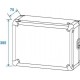 Flightcase/rack Profi KM 8U 55cm cu roti, Roadinger 30109192