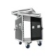 Flightcase/rack Profi KM 12U 55cm cu roti, Roadinger 30109196