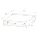 Flightcase/rack Profi 1U 25cm, Roadinger 30109160