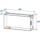 Flightcase/rack Profi 4U 45cm, Roadinger 30109100