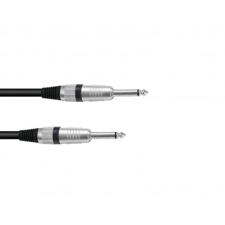 Cablu Jack 6.3mm la Jack 6.3mm, mono (1m), Omnitronic 30211650