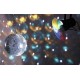 Set complet sfera cu oglinzi 20 cm cu pinspot, Eurolite 50101855