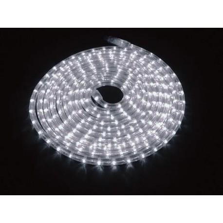 Furtun de lumini cu LED, 9m, alb 6400K, Eurolite RUBBERLIGHT LED RL1-230V white 6400K 9m (50506210)