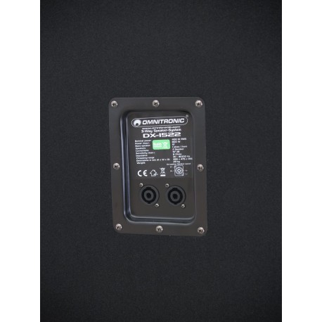 Boxa 15¨, 3 cai, 800 W, Omnitronic DX-1522