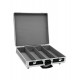 Flightcase/troller pentru 200 CD-uri, negru, Roadinger 30122092