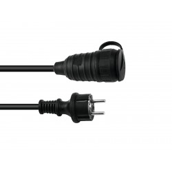 Cablu prelungitor 1.5 m, extension 3x1.5, Eurolite 30245693