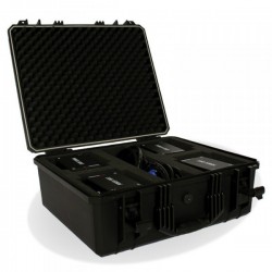 Flightcase pentru 4 masini de confetti POWER SHOT, MagicFX MFX3303