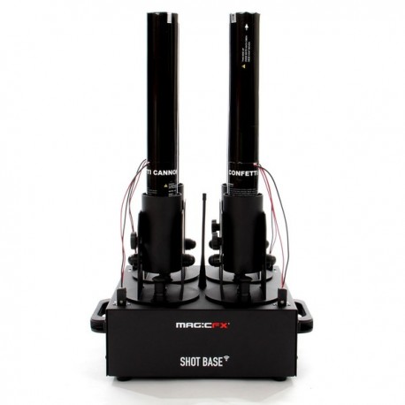 Masina de confetti 4in1 wireless, MagicFX SHOT BASE WIRELESS (MFX0360)