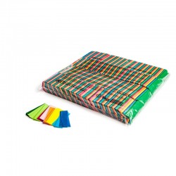 Slowfall confetti rectangles 1 Kg, 55x17mm - Multicolour, MagicFX CON01MC