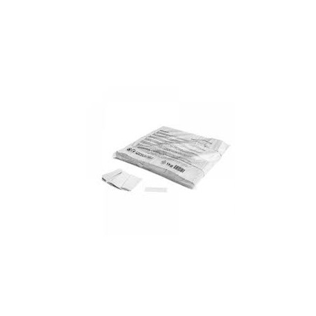 Slowfall confetti rectangles 1 Kg, 55x17mm - White, MagicFX CON01WH