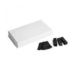 Slowfall confetti rectangles 500g, 55x17mm - Black, MagicFX CON20BL