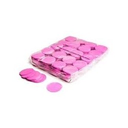Slowfall confetti rounds 1 Kg, Ã˜ 55mm - Pink, MagicFX CON02PK