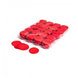 Slowfall confetti rounds 1 Kg, Ã˜ 55mm - Red, MagicFX CON02RD