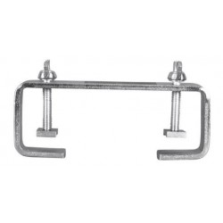 C-Clamp 20cm, diametru 50mm, cromat, 30 Kg/max, Eurolite TCH-50/20 SILVER (58000655)