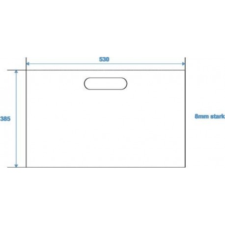 Separator mic pentru flightcase universal, Roadinger 30126421
