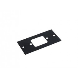 482 mm (19") mounting plate, 1 RS, Monacor RH-100