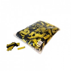 Metallic confetti rectangles 1 Kg, 55x17mm - Bicolour Black-Gold, MagicFX CON39BG