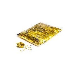 Metallic confetti raindrops 1 Kg, 6x6mm - Gold, MagicFX CON12GL