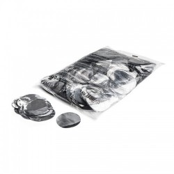 Metallic confetti rounds 1 Kg, Ã˜ 55mm - Silver, MagixFX CON13SL