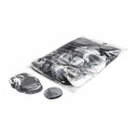 Metallic confetti rounds 1 Kg, Ã˜ 55mm - Silver, MagixFX CON13SL