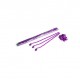 Streamers, folie 100 bucati, 5m x 0.85cm - Purple, MagicFX STR01PR