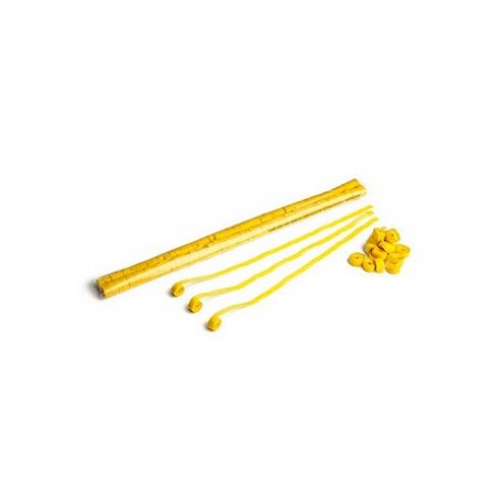 Streamers, folie 100 bucati, 5m x 0.85cm - Yellow, MagicFX STR01YL