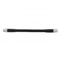 Gooseneck flexible black XLR/XLR, 47cm Omnitronic