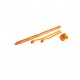 Streamers, folie 32 bucati, 10m x 1.5cm - Orange, MagicFX STR02OR