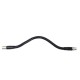 Gooseneck flexible black XLR/XLR, 47cm Omnitronic