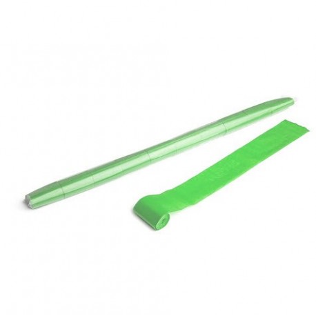 Streamers, folie 10 bucati, 10m x 5cm - Light Green, MagicFX STR03LG