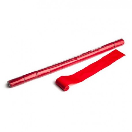 Streamers, folie 10 bucati, 10m x 5cm - Red, MagicFX STR03RD