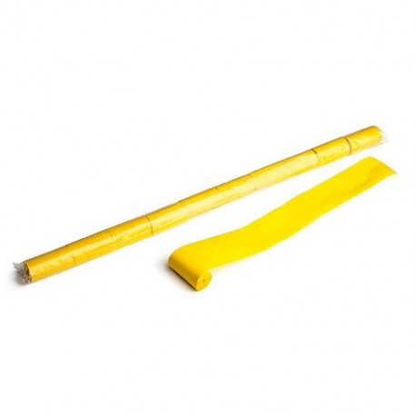 Streamers, folie 10 bucati, 10m x 5cm - Yellow, MagicFX STR03YL