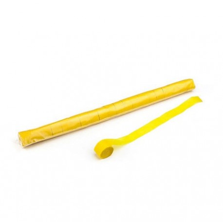 Stadium Streamers, folie 20 bucati, 20m x 2.5cm - Yellow, MagicFX STR09YL