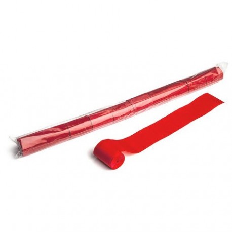 Stadium Streamers, folie 10 bucati, 20m x 5cm - Red, MagicFX STR04RD