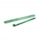 Metallic Streamers, folie 32 bucati, 10m x 2.5cm - Green, MagicFX STR11DG