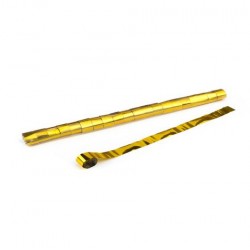 Metallic Streamers, folie 32 bucati, 10m x 2.5cm - Gold, MagicFX STR11GL