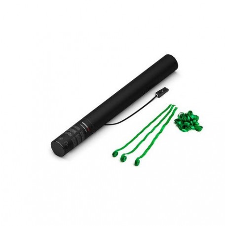 Electric Cannon - Streamers - Dark Green, 50 cm, MagicFX ES03DG