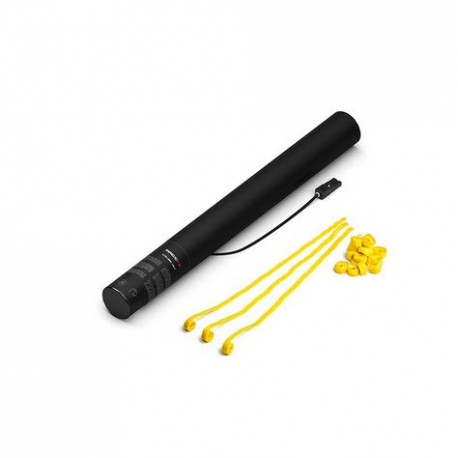 Electric Cannon - Streamers - Yellow, 50 cm, MagicFX ES03YL