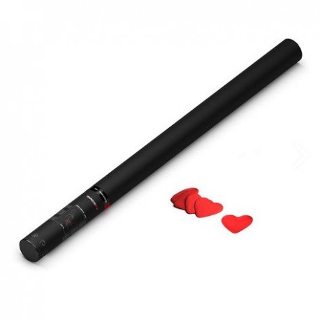 Handheld Cannon PRO - Confetti - Red Hearts, 80 cm, MagicFX HC04RDH