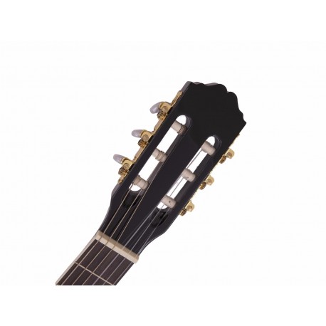 Chitara clasica Dimavery CN-600E schwarz black