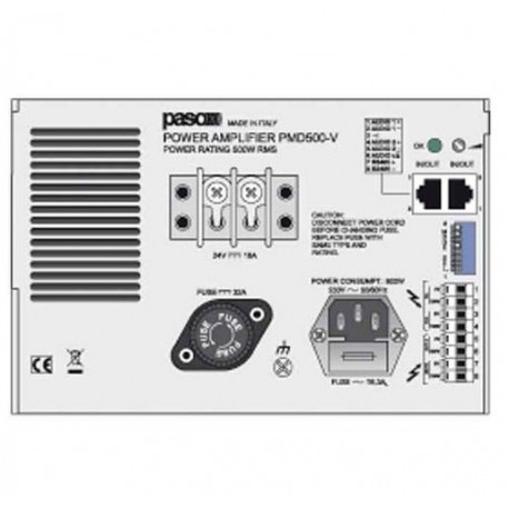 Amplificator modular EN 54-16 Paso PMD125-V