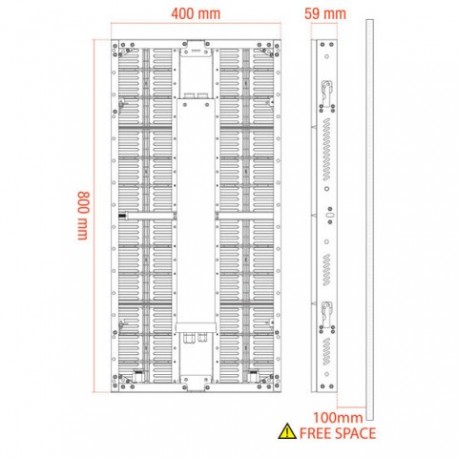 Mesh screen DMT Pixelmesh E12.5