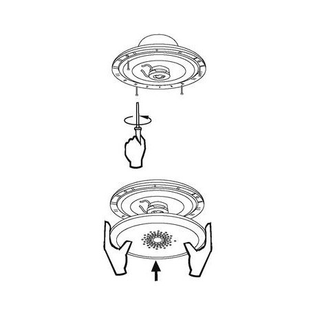 Difuzor Flush-mount Omnitronic WF-5