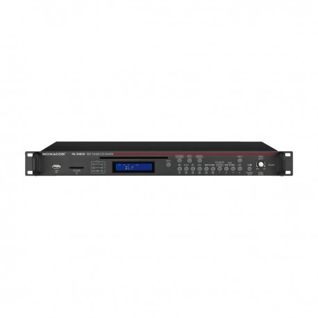 CD/mp3, USB player cu tuner FM RDS Monacor PA-24RCD